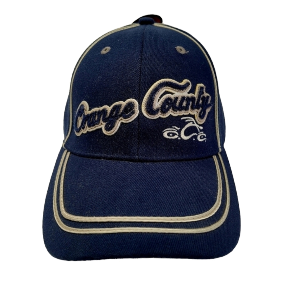 Orange County Choppers Black Bio-Dome Headgear Baseball Hat/Cap